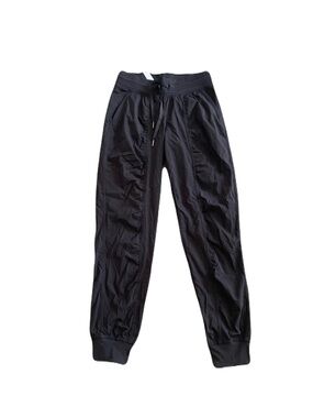 lululemon athletica Women’s 4 Black Pull On Track Joggers Loungewear Activewear